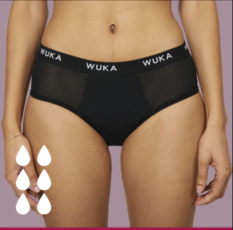 DUMMY - WUKA Ultimate™  talle medio flujo abundante Negro - M